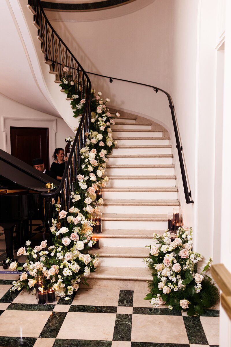Six Rooms via Marble Staircase — Harold Pratt House