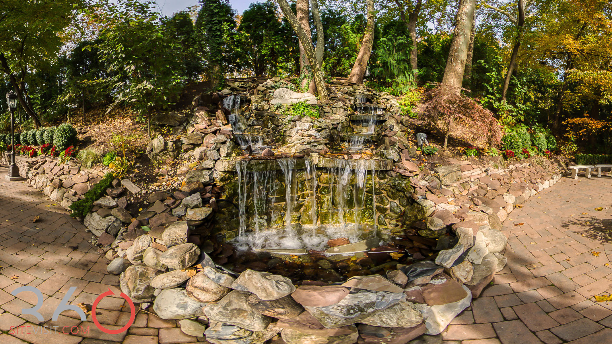 Outdoor Terrace & Arbor — Nanina's in the Park
